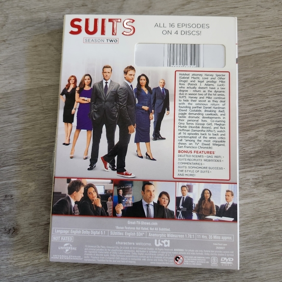 Seasons 1-3 of Suits (DVD) - Picture 4 of 8
